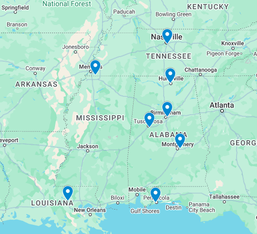 Henry Tile Locations