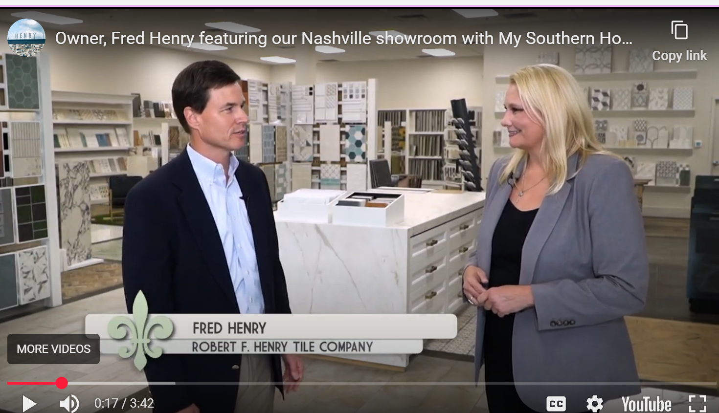 Owner, Fred Henry in Nashville