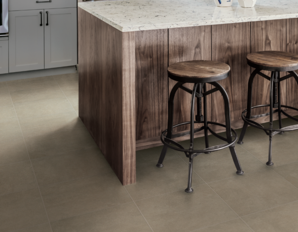 Tile installation project by Robert F. Henry Tile